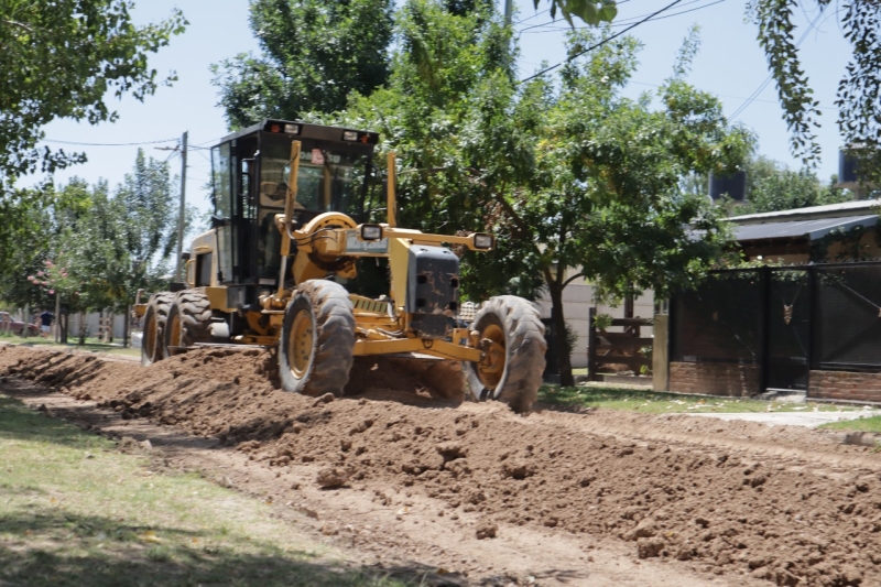 Continúan las obras en Marcos Paz