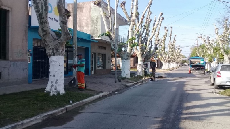 Limpieza integral en el casco urbano