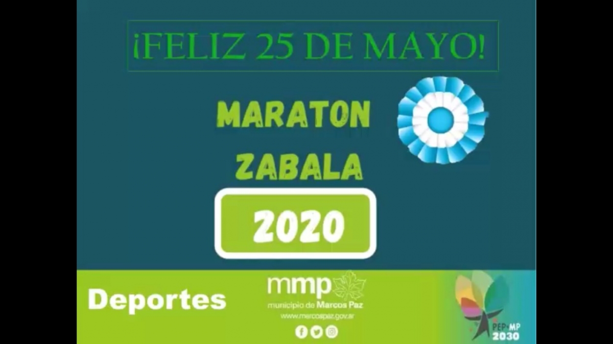 Saludos de participantes de la Maratón Zabala.