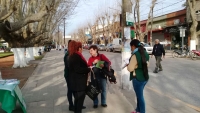 Mesa Preventiuva de Salud en la plaza San Martín