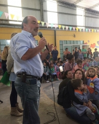 Inicio de ciclo de la sala para niños y niñas de 2 años en el Jardín N°902.