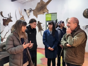 El intendente visitó el Museo de Ciencias Naturales