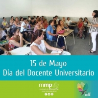 15 de mayo: Día del docente universitario.