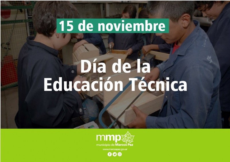 15 de noviembre - Día de la Educación Técnica