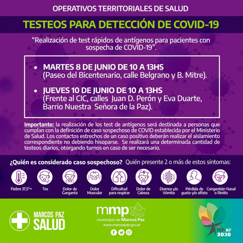 Operativo de salud