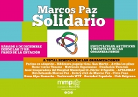 Este sábado en el Paseo de la Estación, MARCOS PAZ SOLIDARIO