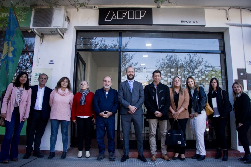 Inauguración de la nueva oficina de AFIP en Marcos Paz