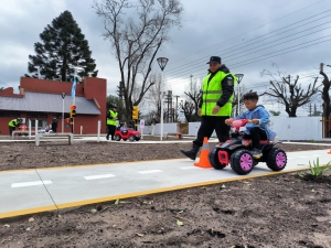 Inauguración de la plazoleta de educación vial