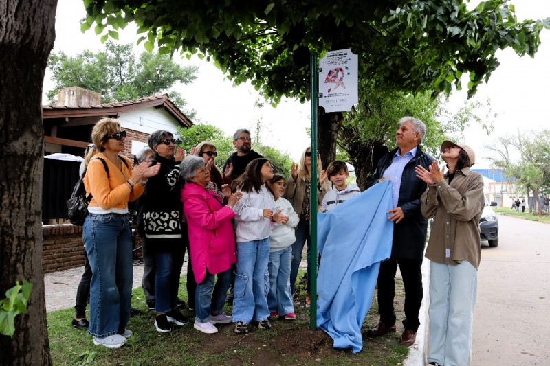 Esquinas por la Memoria en homenaje a Oscar Sánchez