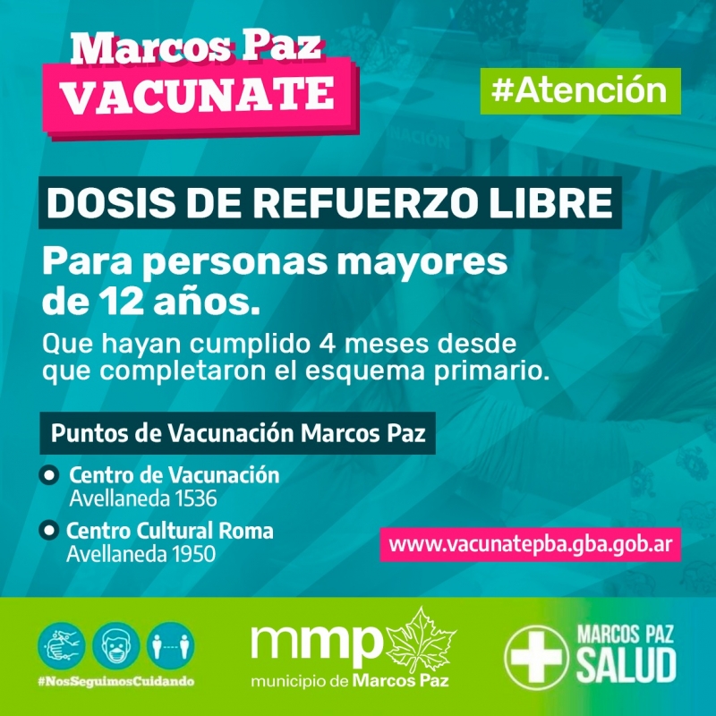 Dosis de refuerzo libre