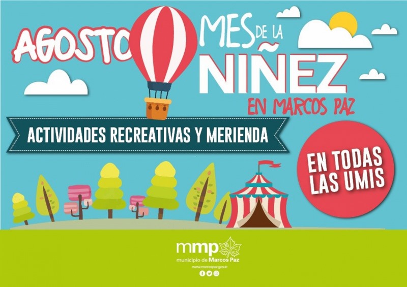 Mes de la Niñez: actividades en UMIs