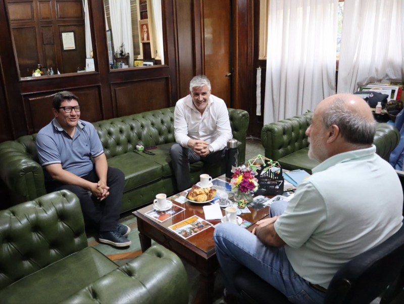 Intendentes de Navarro, Las Heras y Marcos Paz profundizan el trabajo conjunto para abordar temas de la regi&oacute;n