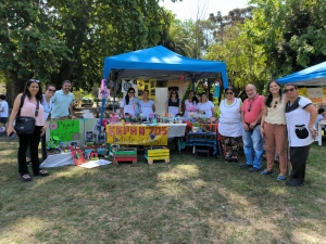 El intendente Curutchet recorrió la muestra de cierre del Programa Escuelas Verdes