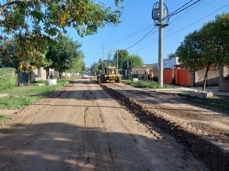 Nivelado de calles