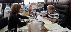 Firma de convenio con el Ministerio de Comunicación Pública