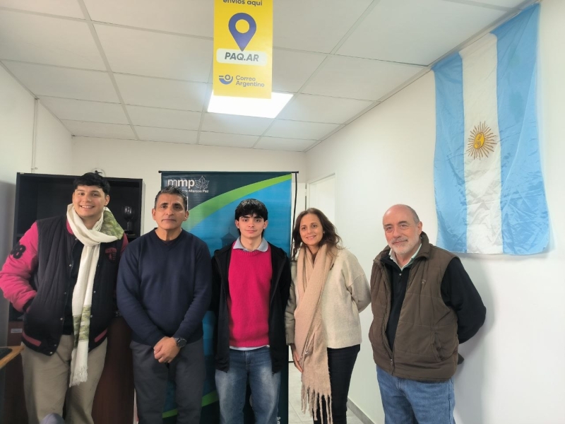 Presentan un nuevo punto PAQ.AR en Marcos Paz