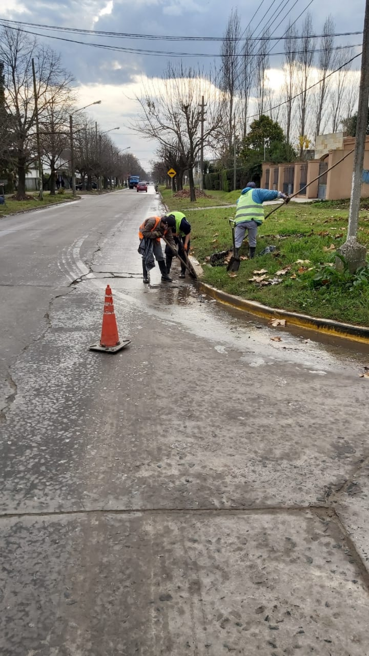 Limpieza y mantenimiento de cámaras ,bocas de tormenta y puntos críticos en casco céntrico.