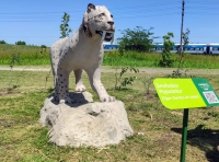 Nueva escultura en la ruta 40