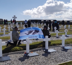 Marcos Paz presente en nuestras Islas Malvinas