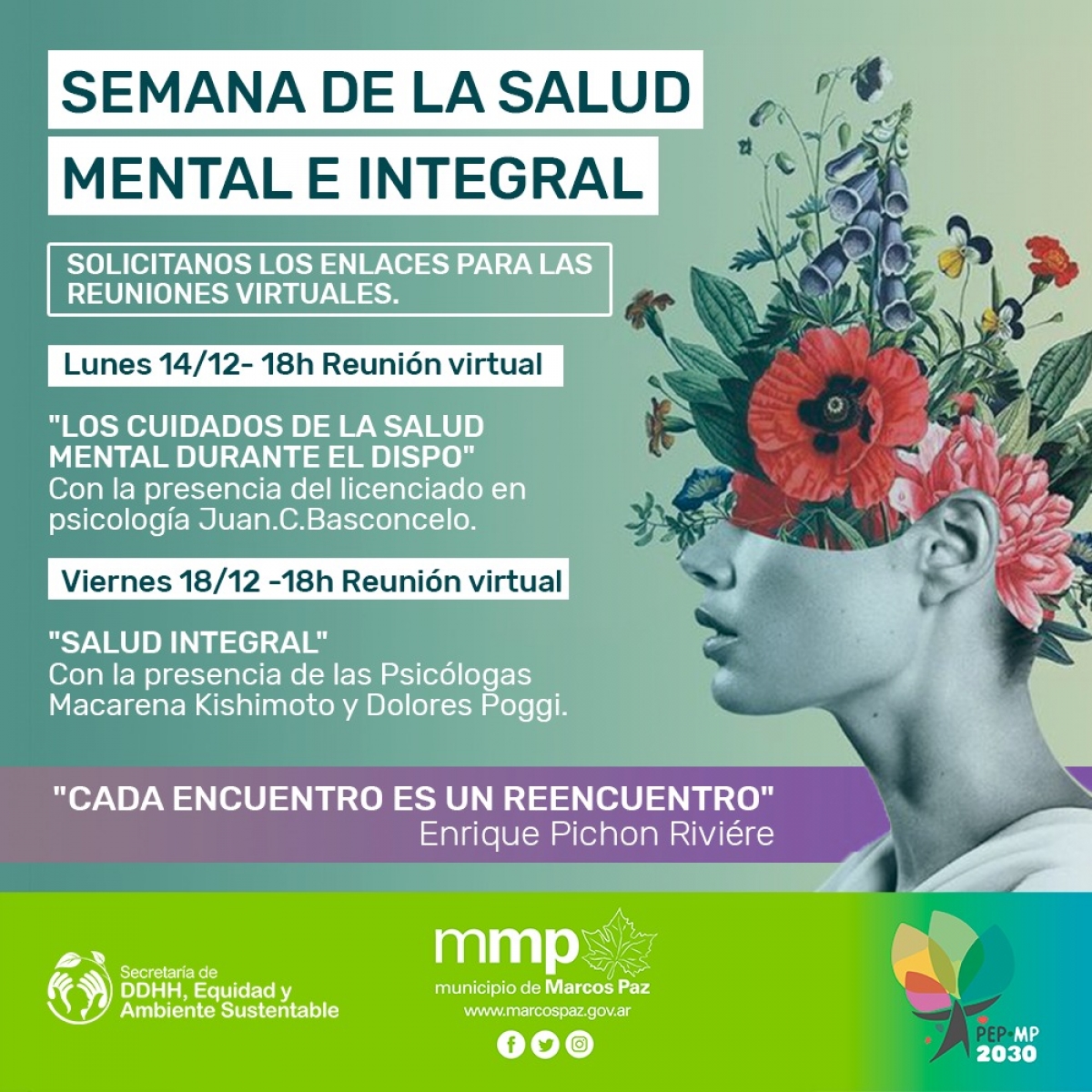 Semana de la Salud Mental E Integral.