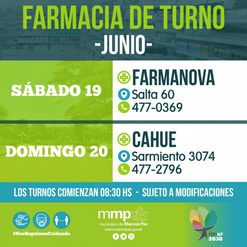 #FarmaciaDeTurno