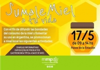 &quot;Sumale miel a tu vida&quot;, este jueves en el Paseo de la Estación