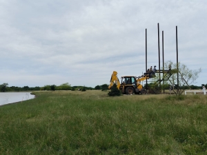 Avanzan los trabajos de puesta en valor de la reserva natural El Durazno
