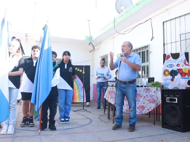 Inicio del ciclo lectivo en la Escuela Primaria N&ordm;8 Manuel Belgrano