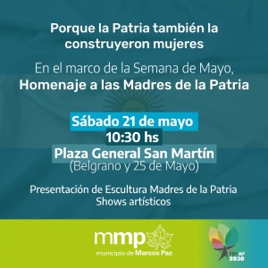 Homenaje a las Madres de la Patria