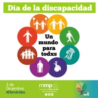 3 de diciembre: Día de la Discapacidad.