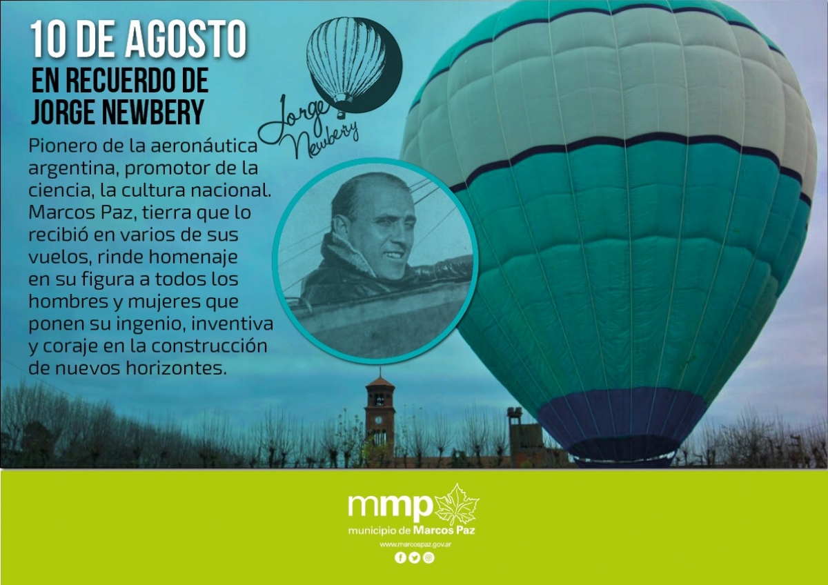 10 de Agosto - Dia de la Fuerza Aérea, en recuerdo de Jorge Newbery