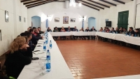 Marcos Paz, en un encuentro de secretarios de Producción regional