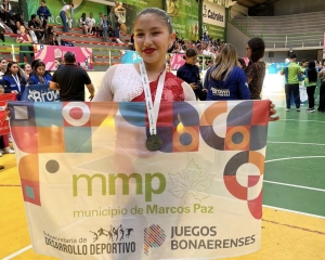 Primeras medallas para Marcos Paz en los JJBB