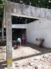 Continúan las obras de puesta en valor de las Unidades Sanitarias