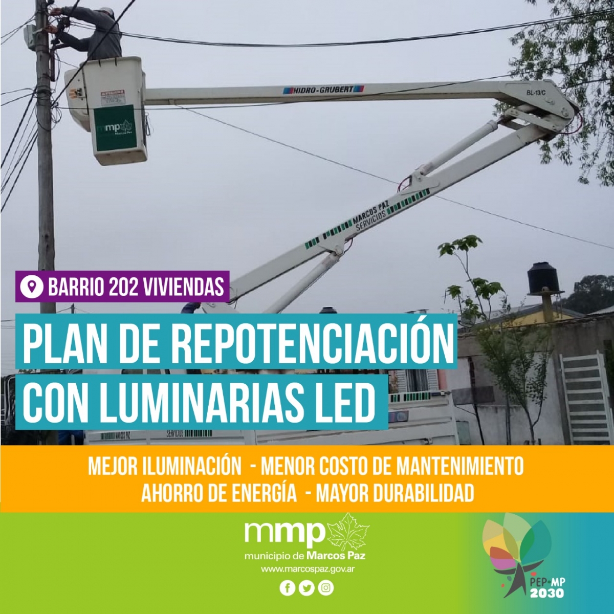 Plan de Repotenciación con Luminarias LED