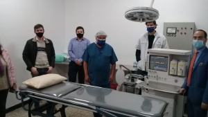 El nuevo equipamento para el Hospital ante la emergencia sanitaria.