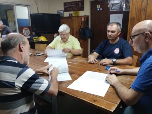 Visita al cuartel de Bomberos y entrega de Tasa Solidaria