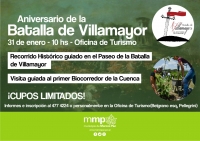 Jueves 31 de enero, recorrido histórico por el Paseo de Batalla de Villamayor