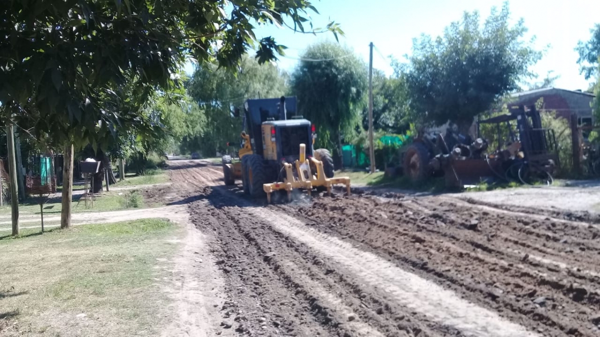 Nivelado sobre calle España.