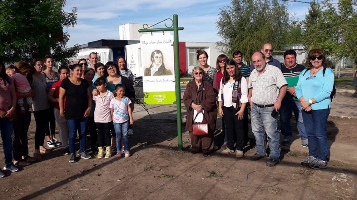 Puesta en valor de la plaza Castelli en el barrio Bicentenario