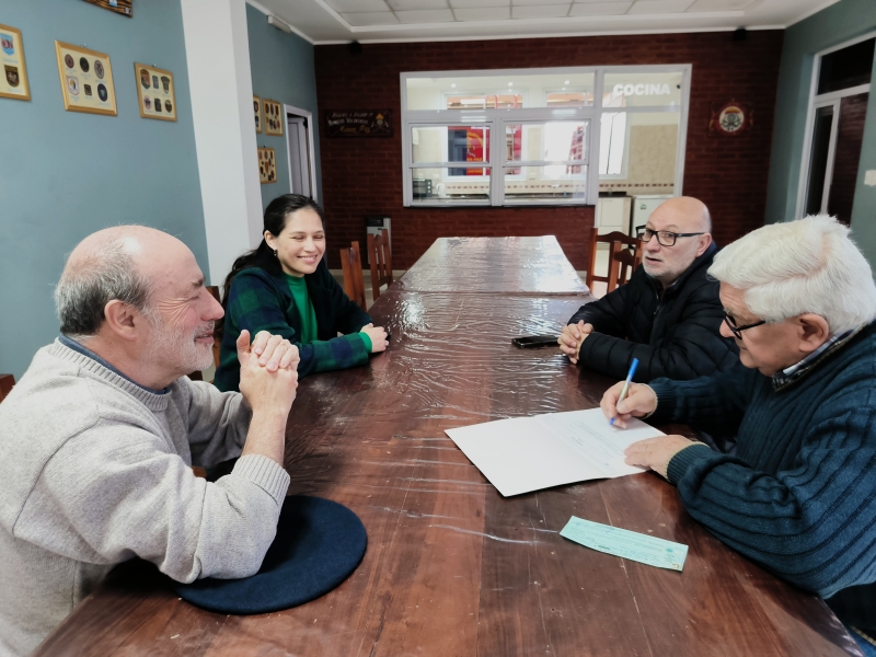 Entrega de tasa solidaria