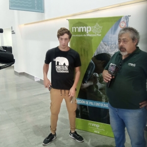 Marcos Paz presente en el Espacio Multicultural de Mar de Ajó.