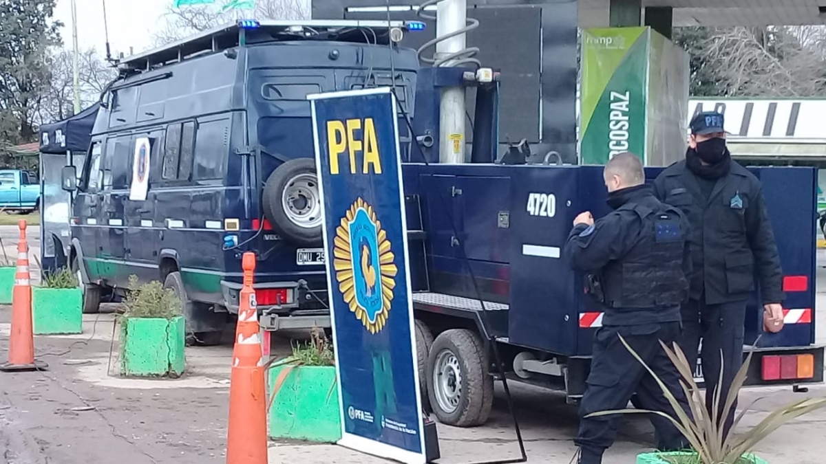 Operativos de control en el distrito.