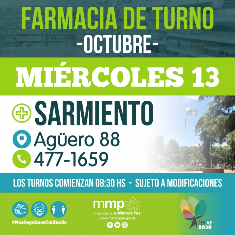 #FarmaciaDeTurno