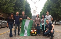 Homenaje en el Monumento al Gaucho por el Día de la Tradición