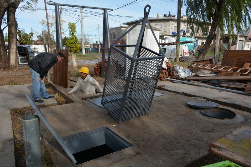 Estación Elevadora cloacal en Barrio El Zorzal