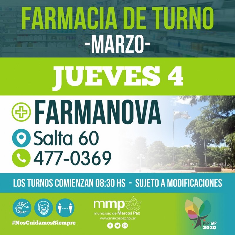 #FarmaciaDeTurno