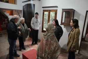El intendente Ricardo Curutchet recorrió el futuro Museo de Arte Religioso y Cosmovisión Andina