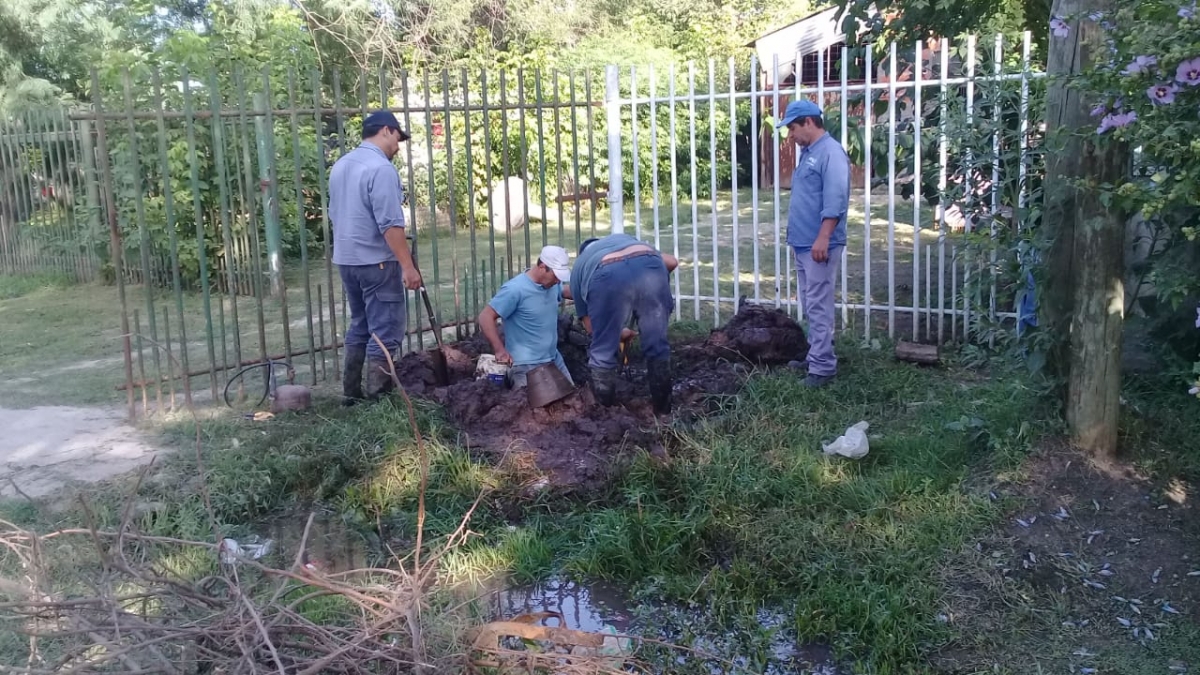 Reparación de caños de agua potable