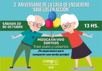 3er Aniversario de la Casa de Eencuentro &quot;Abuelos en Acción&quot;